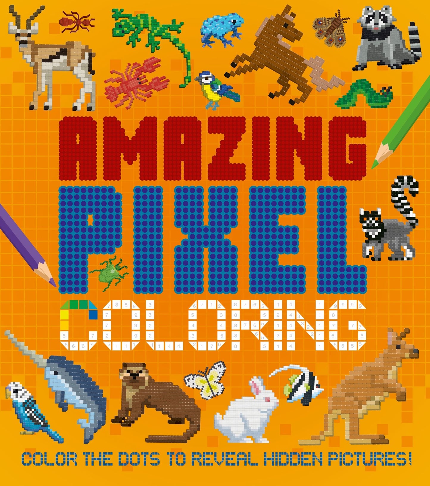 Amazing Pixel Coloring: Color the Dots to Reveal Hidden Pictures!