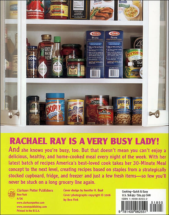 Rachael Ray Express Lane Meals: What to Keep on Hand, What to Buy Fresh for the Easiest-Ever 30-Minute Meals