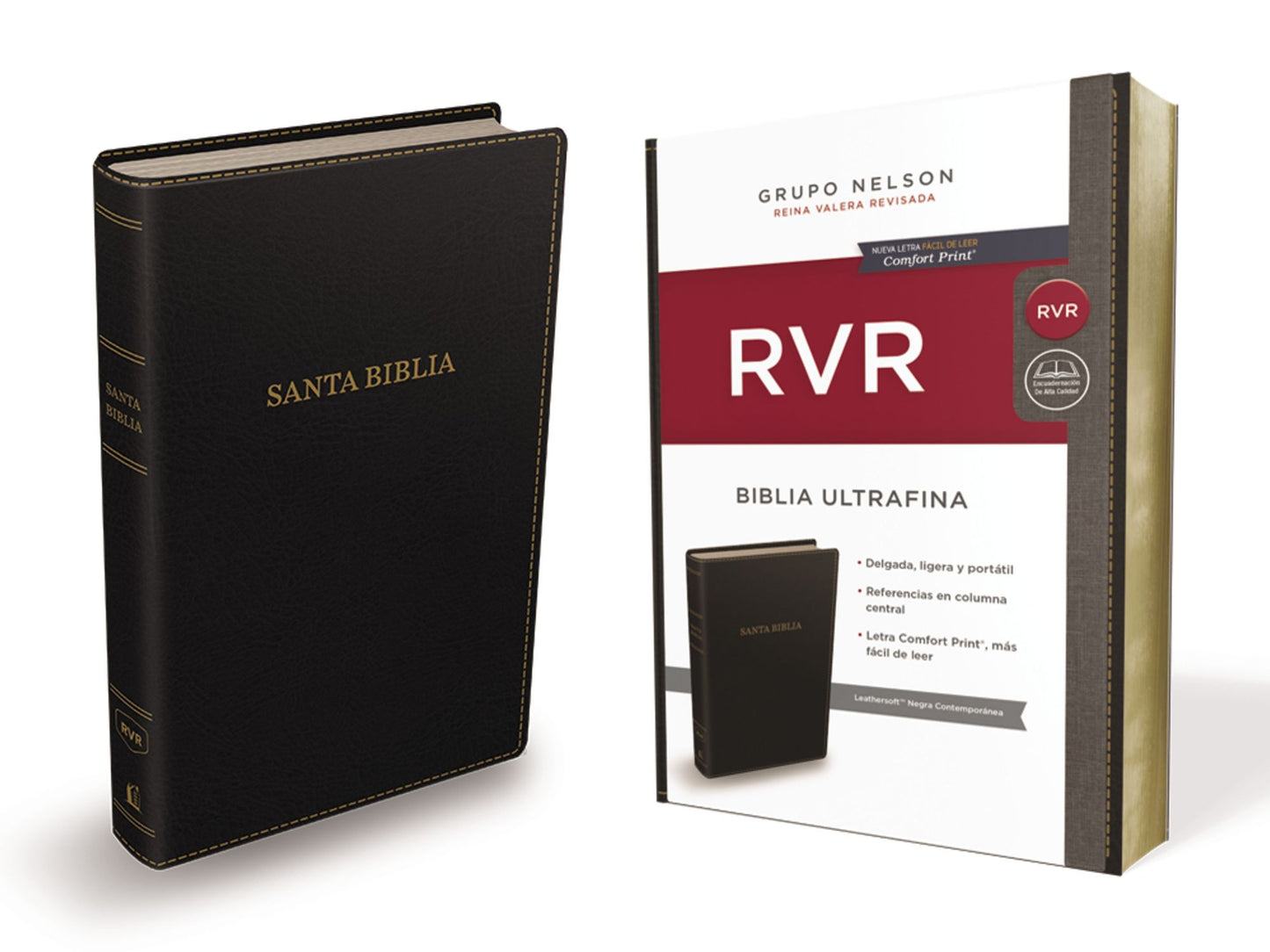 Santa Biblia Reina Valera Revisada (RVR) Ultrafina, Negra Contemporanea