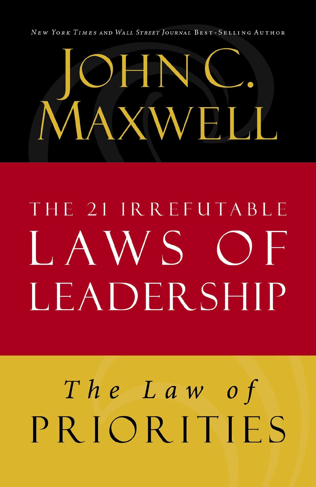 The Law of Priorities: Lesson 17 from The 21 Irrefutable Laws of Leadership