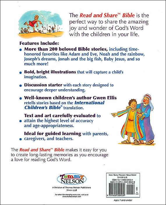 Read and Share Bible: Over 200 Best Loved Bible Stories