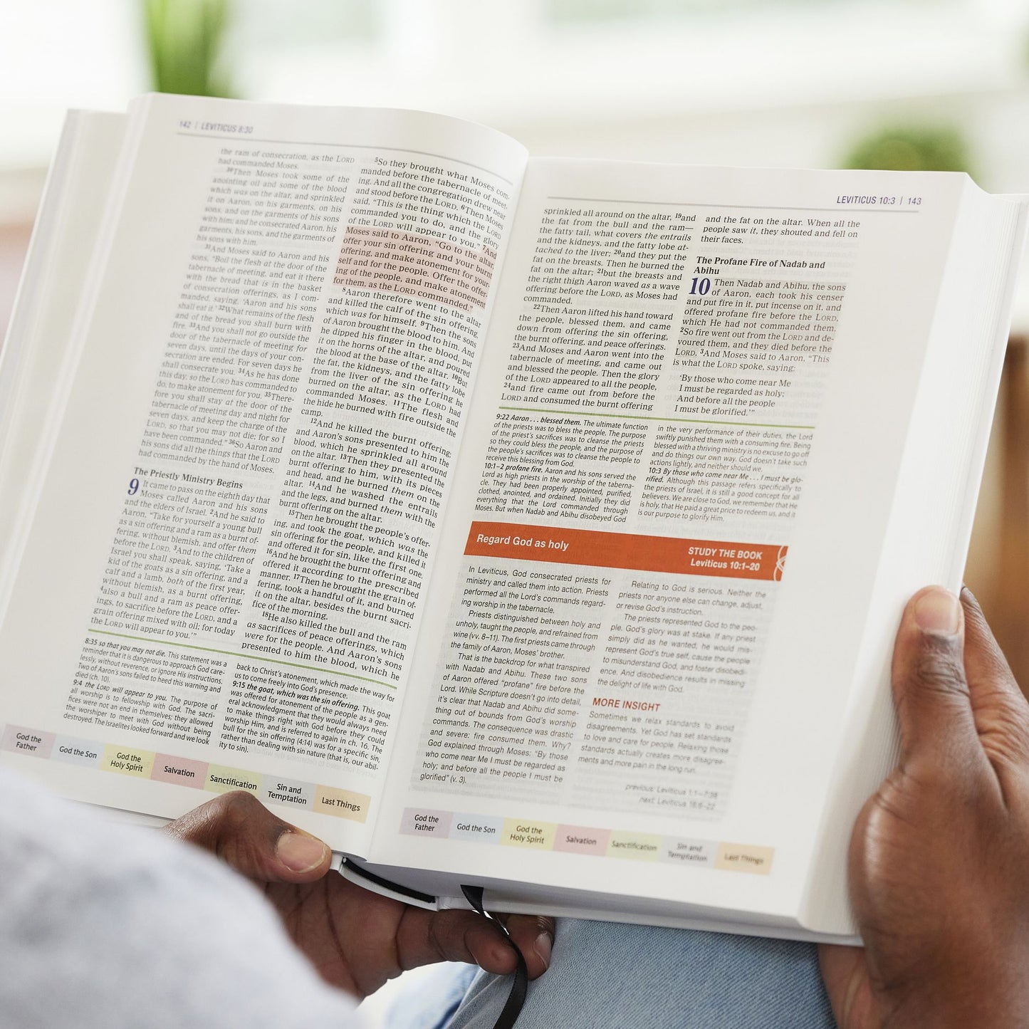 Color Code Study Bible, Revealing God's Truth Color by Color (NKJV, Purple Leathersoft, Red Letter)