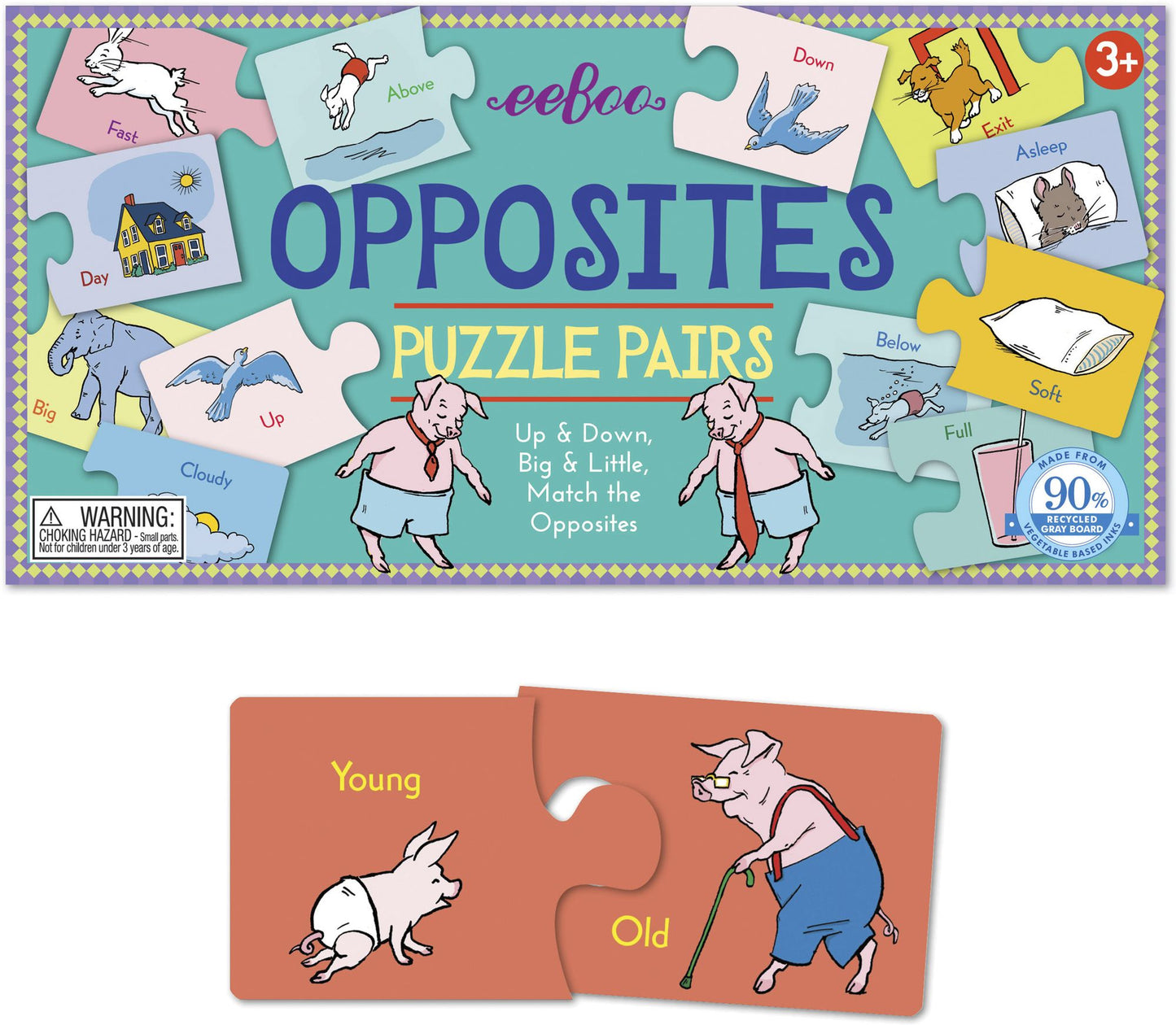Opposites Puzzle Pairs