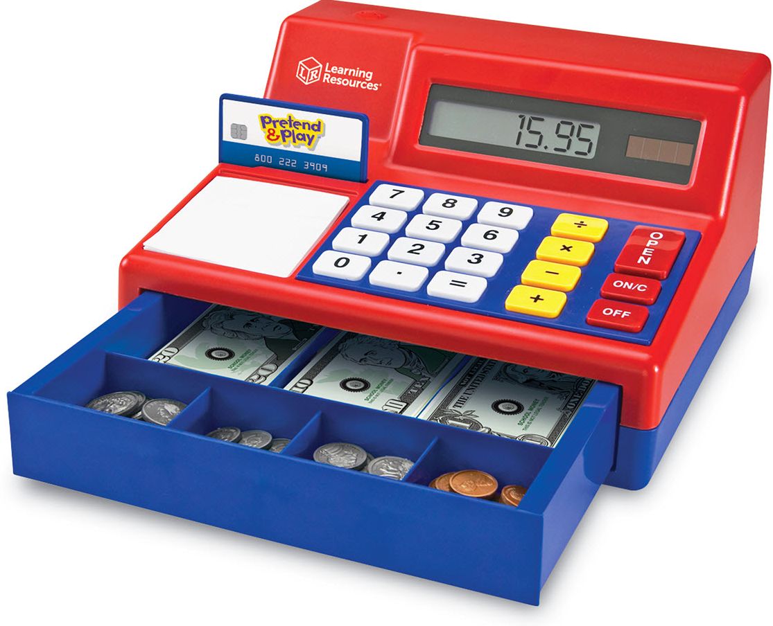 Pretend & Play Calculator Cash Register