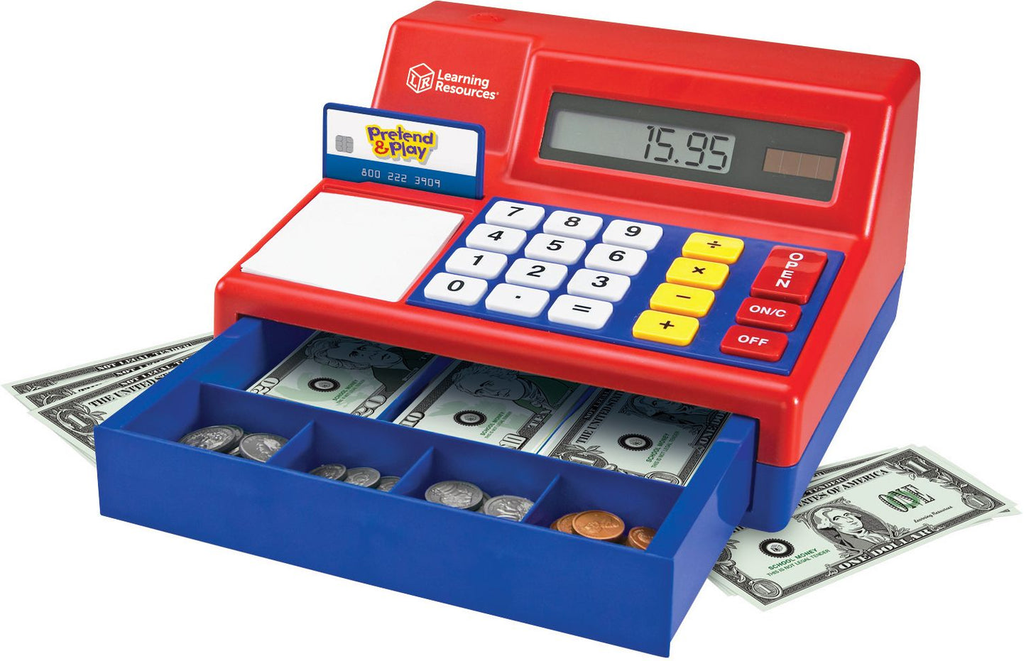 Pretend & Play Calculator Cash Register
