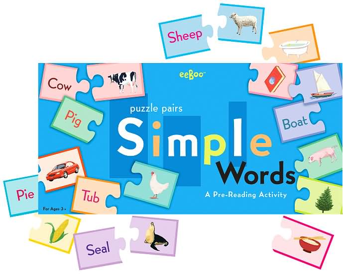 Simple Words Puzzle Pairs