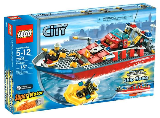 LEGO City Fire Boat (7906)