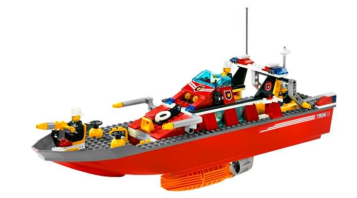 LEGO City Fire Boat (7906)