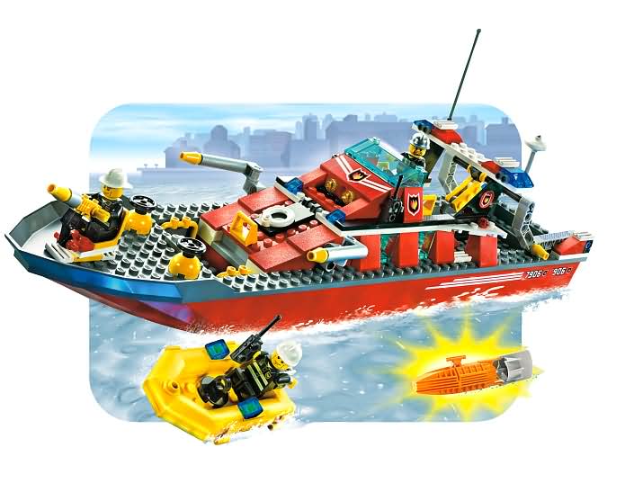 LEGO City Fire Boat (7906)