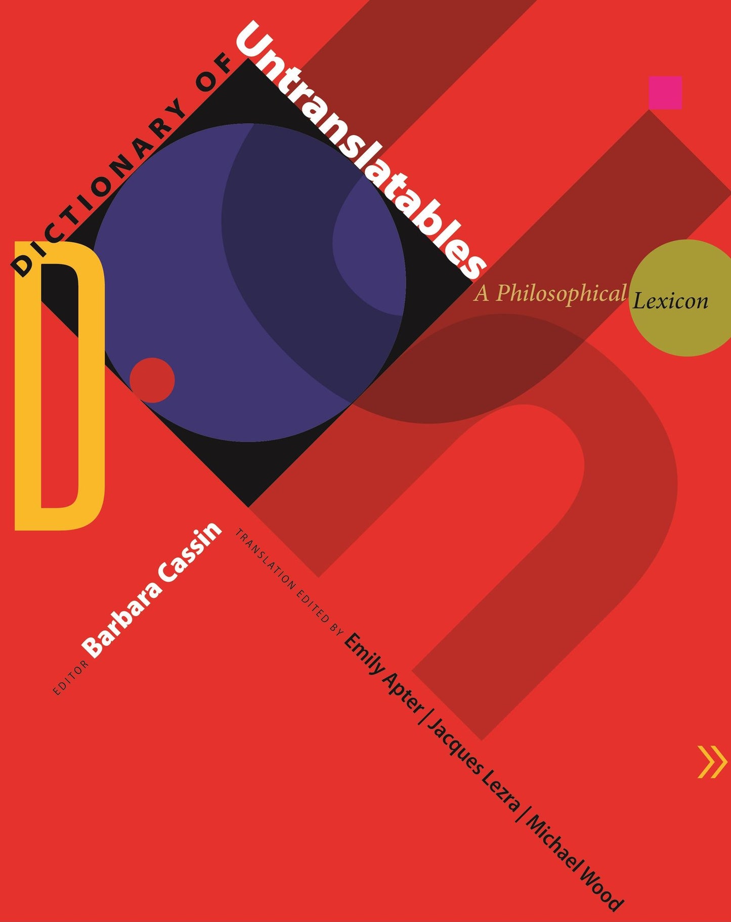 Dictionary of Untranslatables: A Philosophical Lexicon