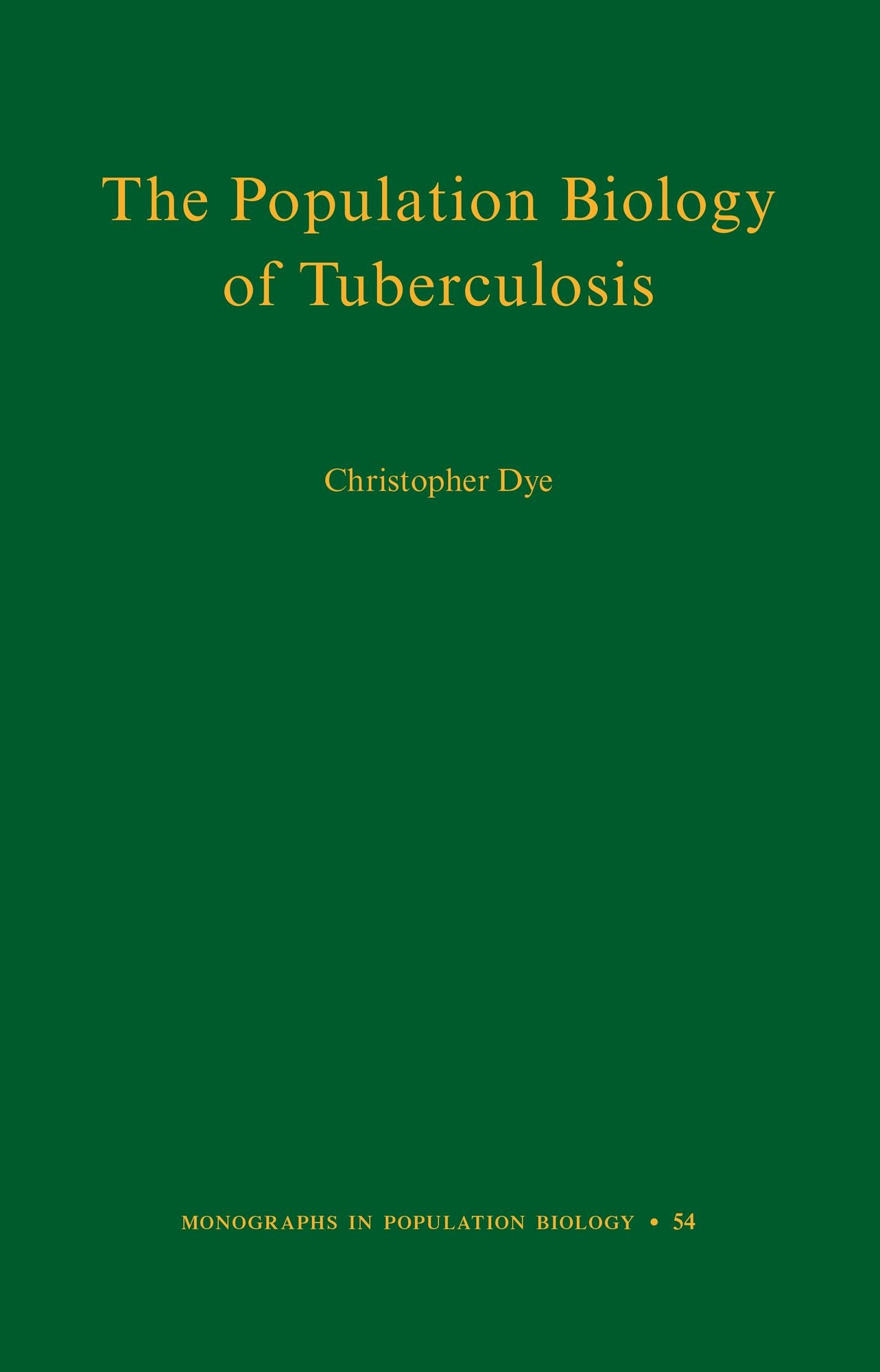 The Population Biology of Tuberculosis