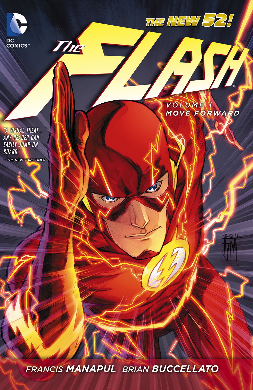 The Flash, Volume 1: Move Forward (The New 52) (NOOK Comics with Zoom View)