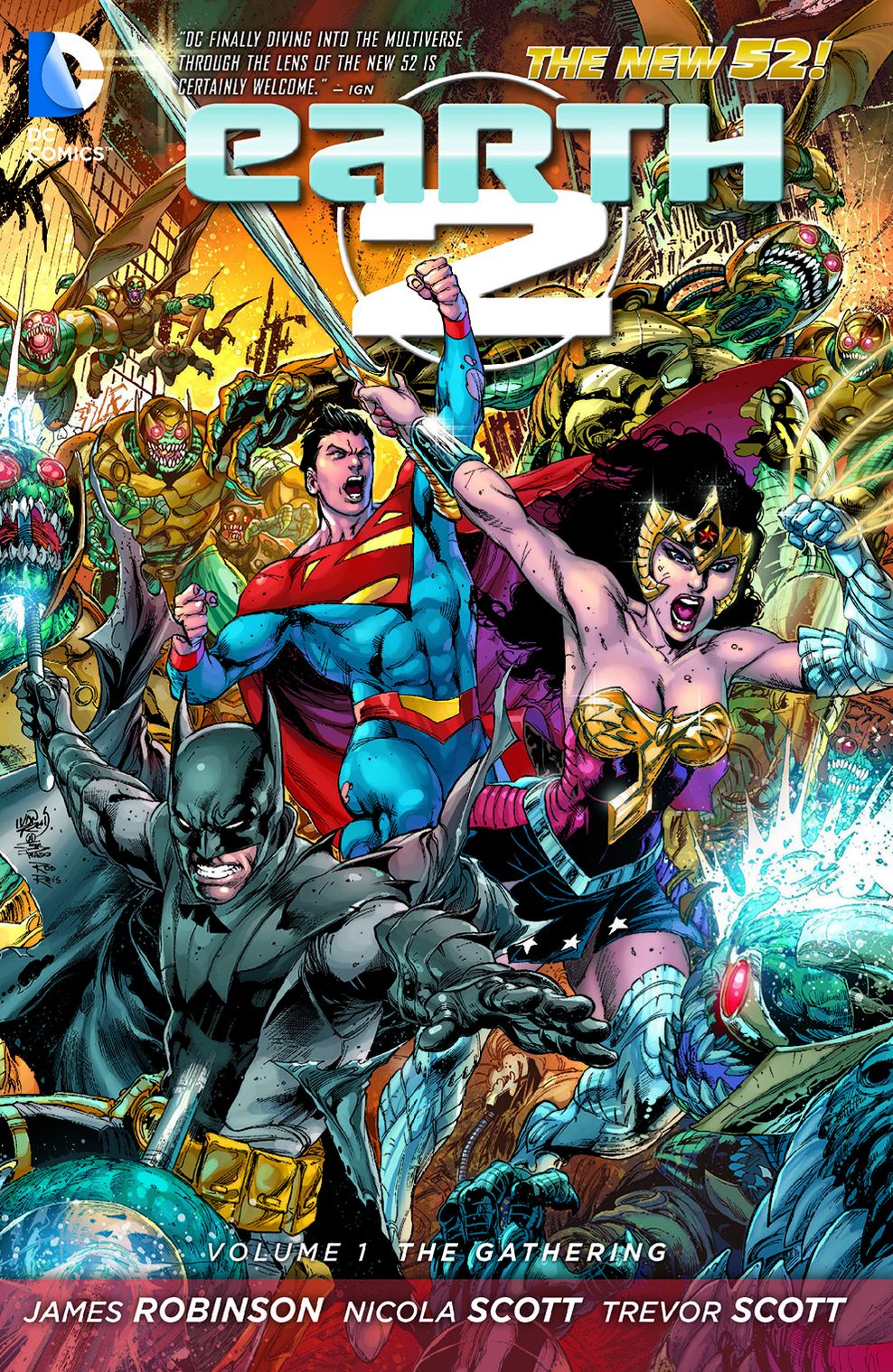 Earth 2 Vol. 1: The Gathering (NOOK Comics with Zoom View)