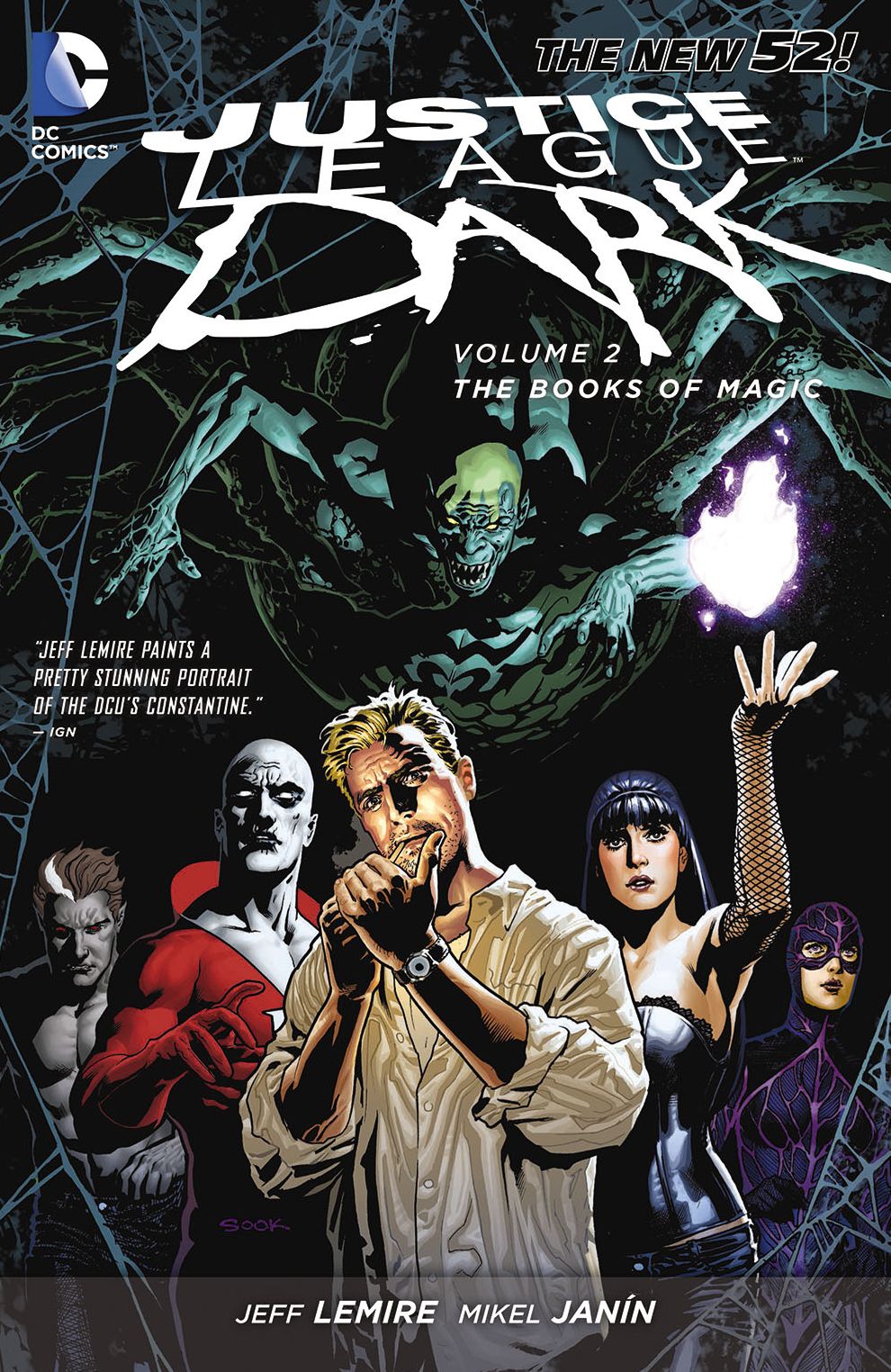 Justice League Dark Vol. 2: The Books of Magic (The New 52) (NOOK Comic with Zoom View)