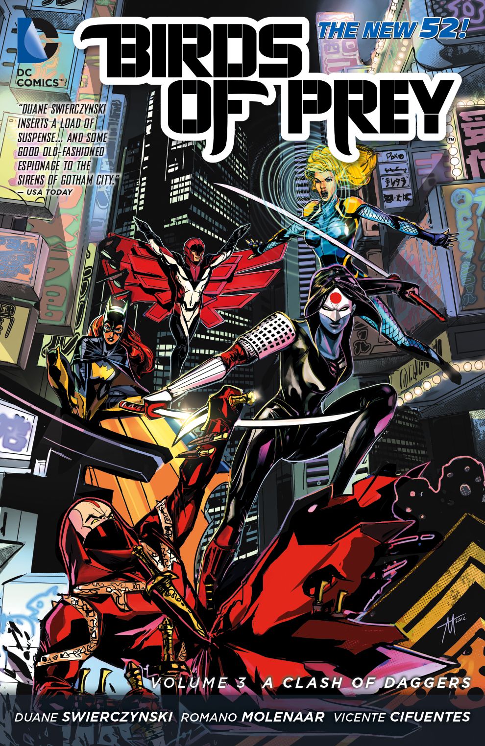Birds of Prey Vol. 3: A Clash of Daggers (The New 52) (NOOK Comic with Zoom View)