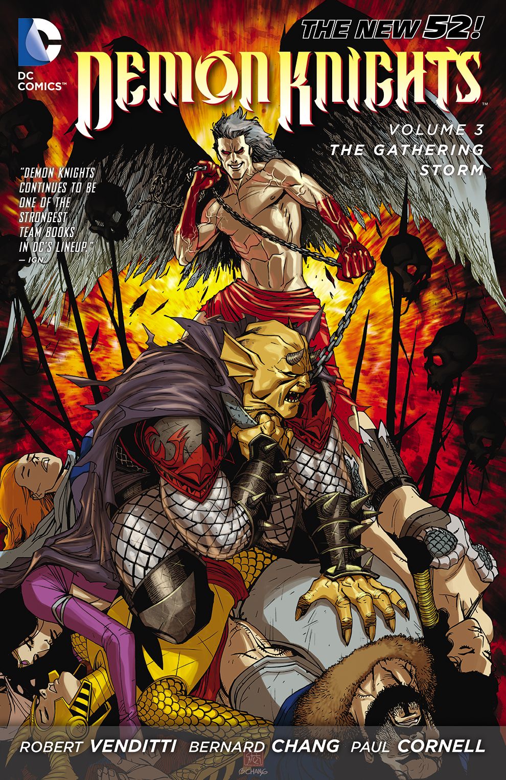 Demon Knights Vol. 3: The Gathering Storm (The New 52) (NOOK Comic with Zoom View)