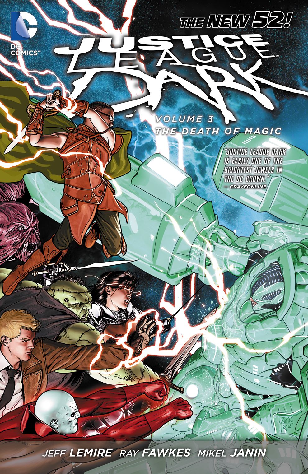 Justice League Dark Vol. 3: The Death of Magic (The New 52) (NOOK Comic with Zoom View)