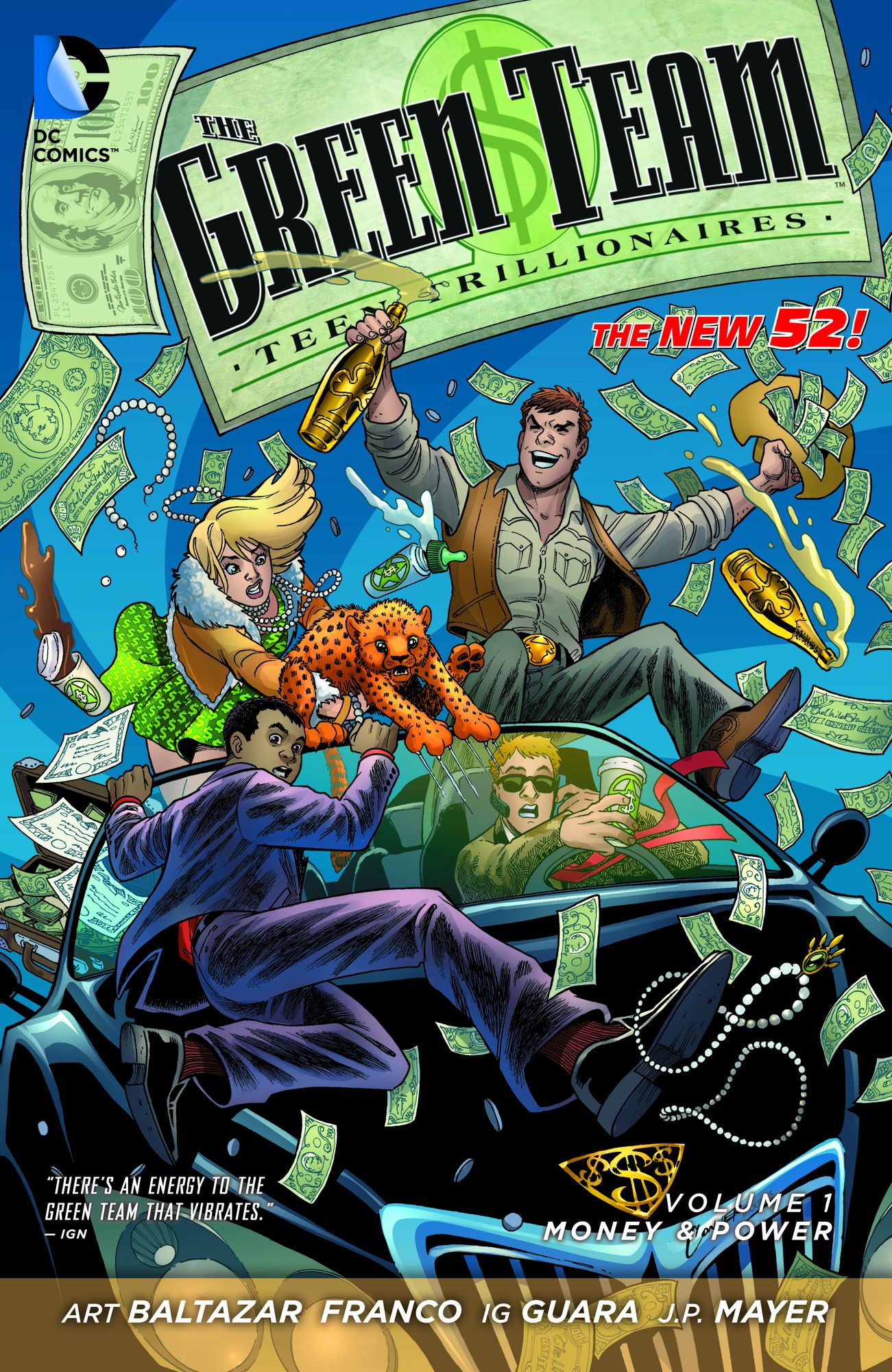 The Green Team: Teen Trillionaires Vol. 1: Money and Power (NOOK Comic with Zoom View)