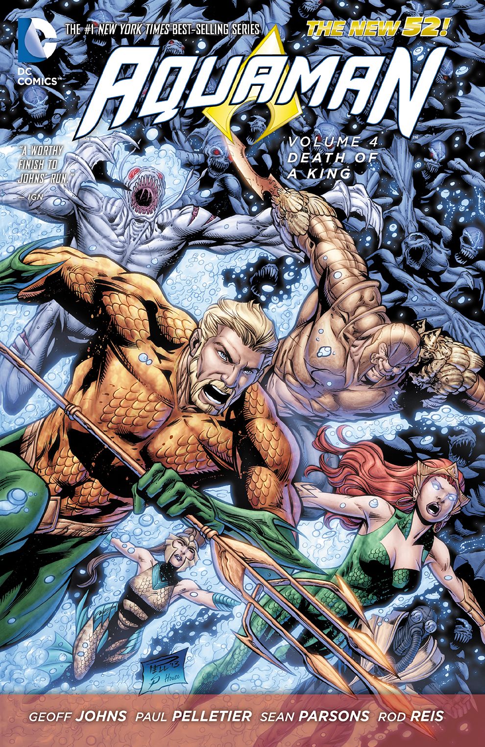 Aquaman Vol. 4: Death of A King (The New 52) (NOOK Comic with Zoom View)
