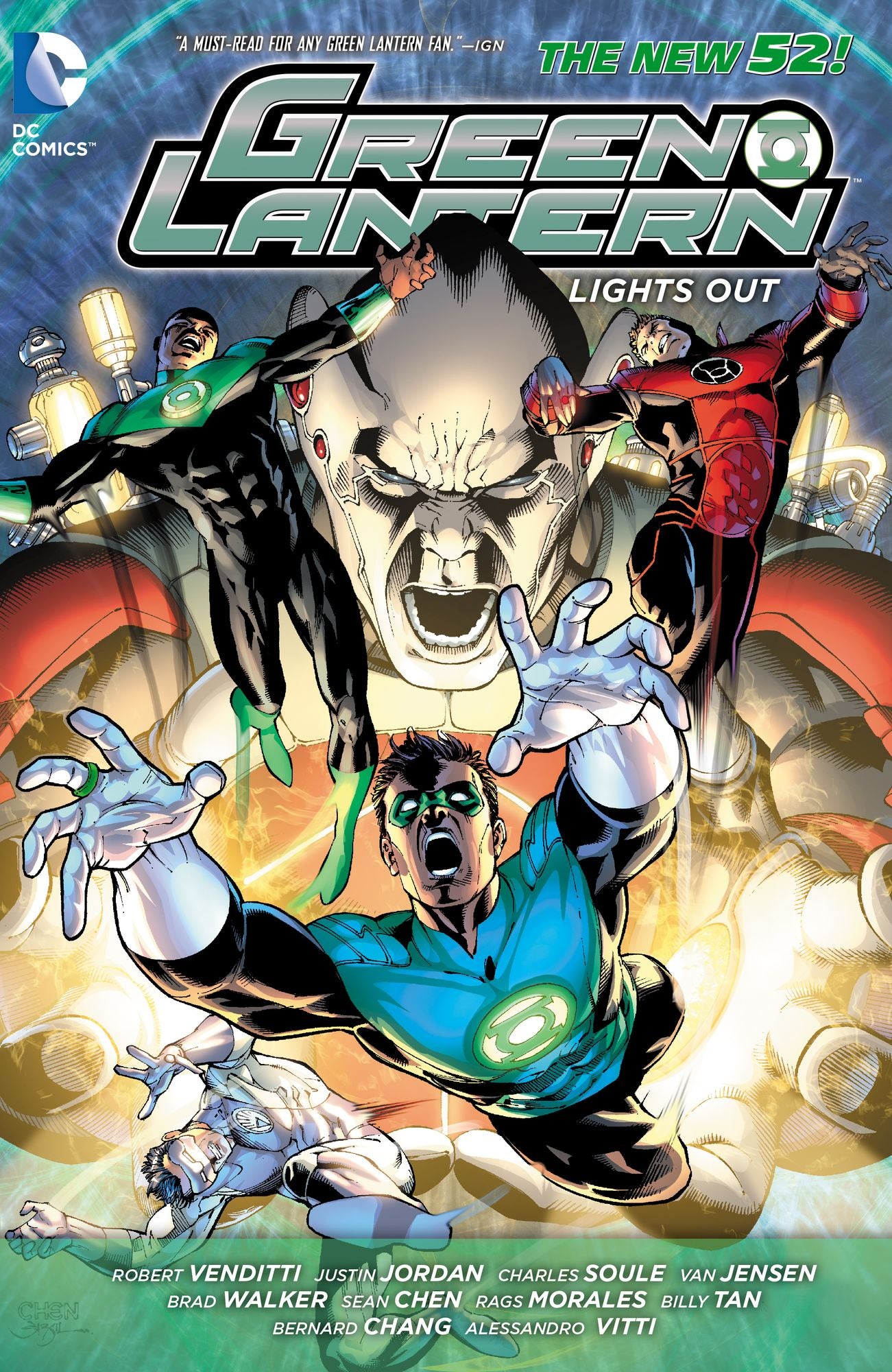 Green Lantern: Lights Out (The New 52) (NOOK Comic with Zoom View)
