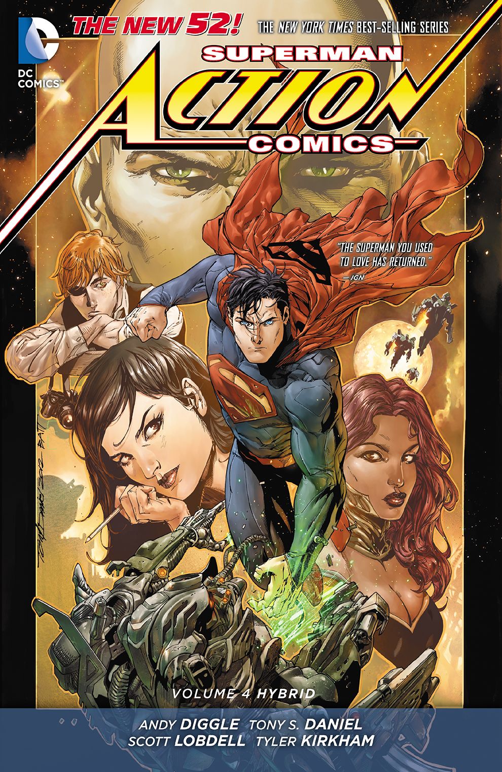 Superman - Action Comics Vol. 4: Hybrid (The New 52) (NOOK Comic with Zoom View)