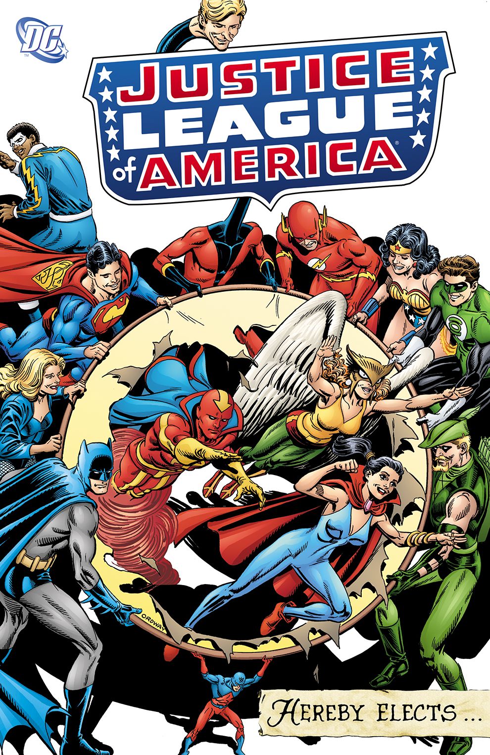 Justice League of America Hereby Elects (NOOK Comic with Zoom View)