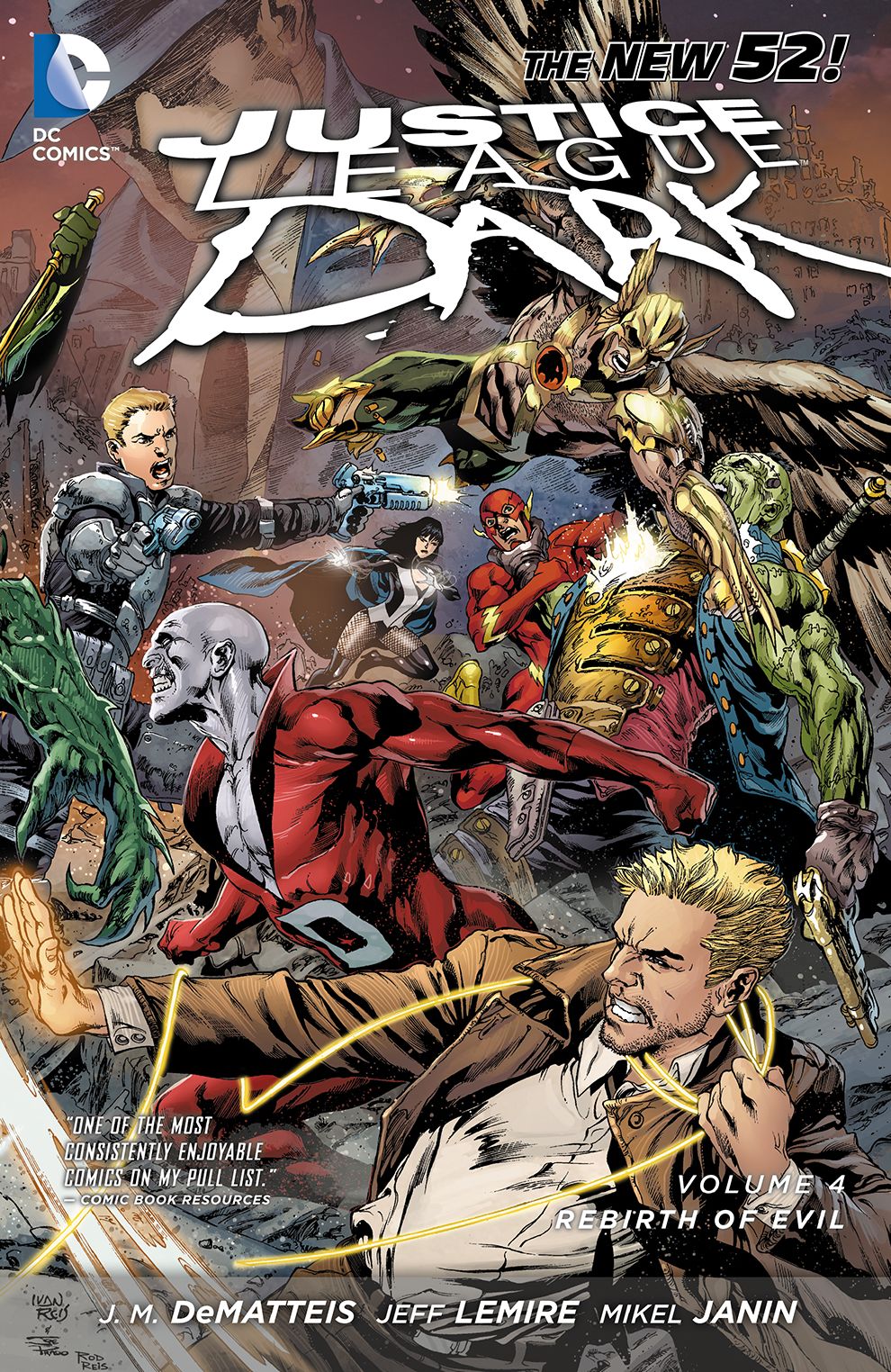 Justice League Dark Vol. 4: The Rebirth of Evil (The New 52) (NOOK Comic with Zoom View)