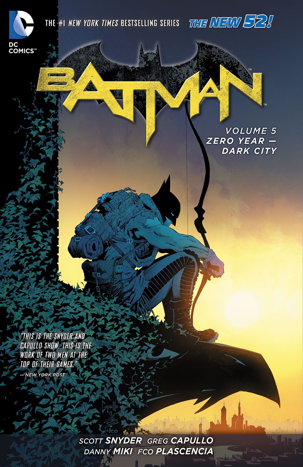 Batman Vol. 5: Zero Year - Dark City (The New 52) (NOOK Comic with Zoom View)