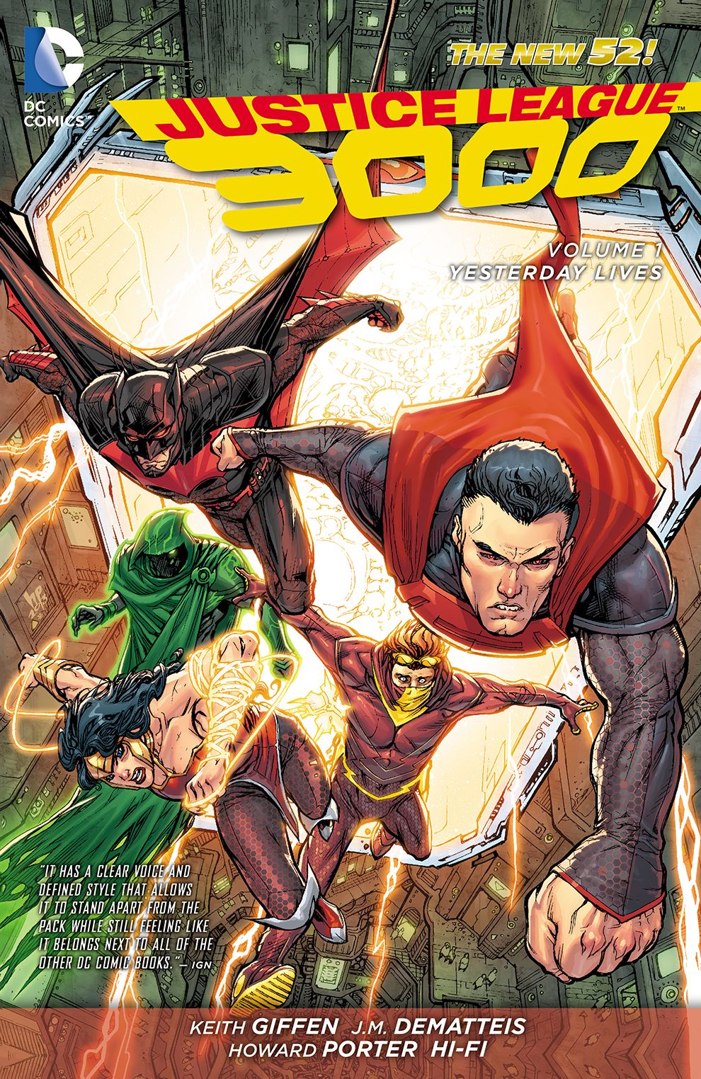 Justice League 3000 Vol. 1: Yesterday Lives (The New 52) (NOOK Comic with Zoom View)