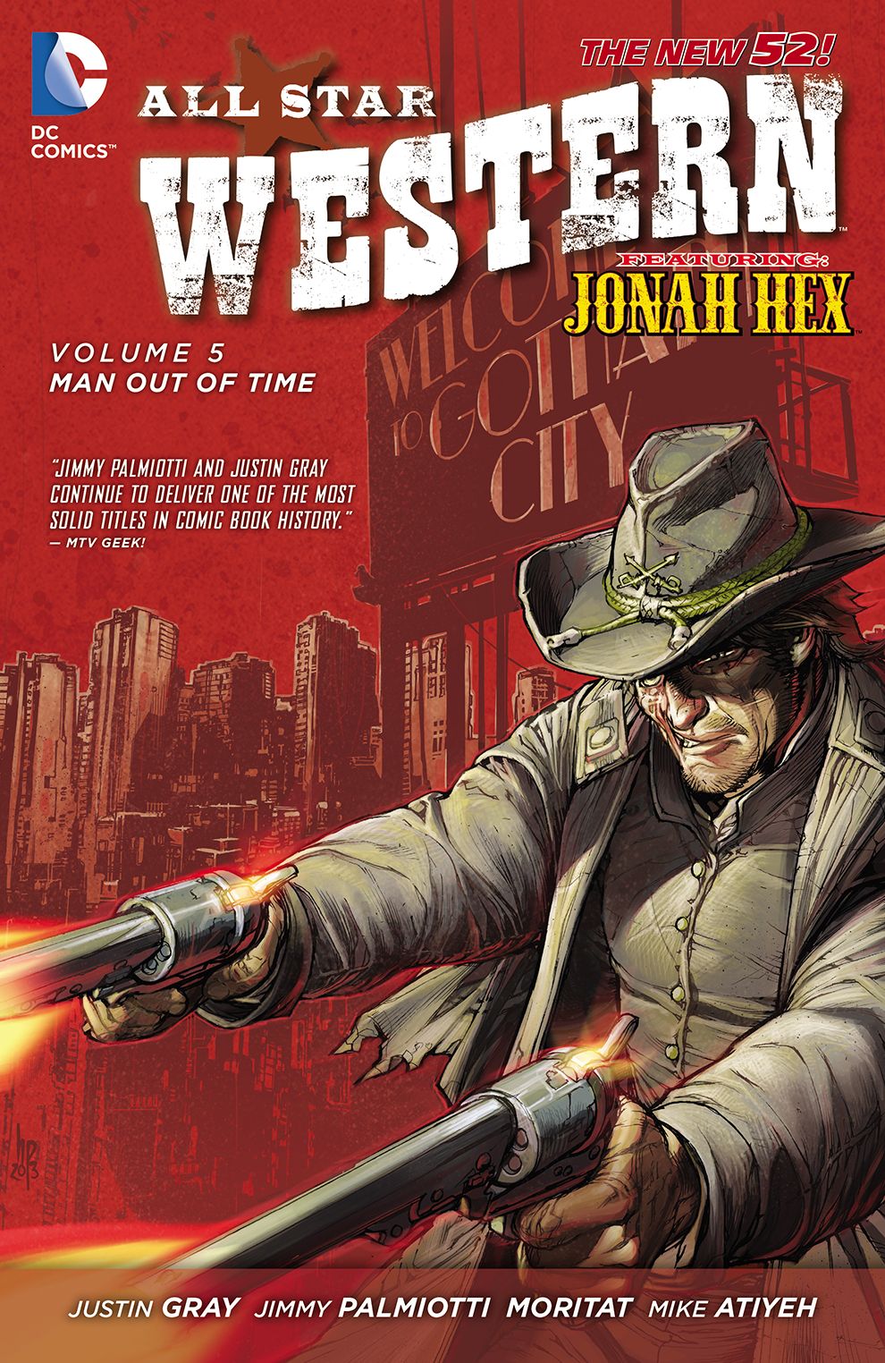 All Star Western Vol. 5: Man Out of Time (The New 52) (NOOK Comic with Zoom View)