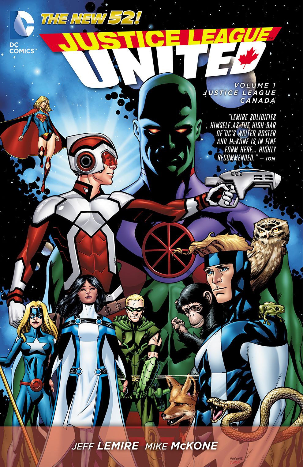Justice League United Vol. 1: Justice League Canada (NOOK Comic with Zoom View)