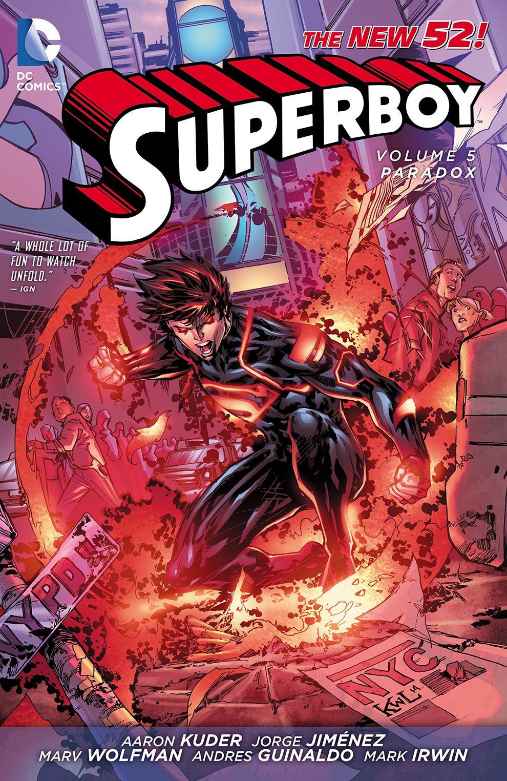 Superboy Vol. 5: Paradox (NOOK Comic with Zoom View)