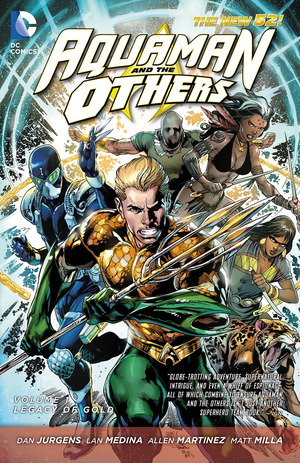 Aquaman and the Others Vol. 1: Legacy of Gold (NOOK Comic with Zoom View)