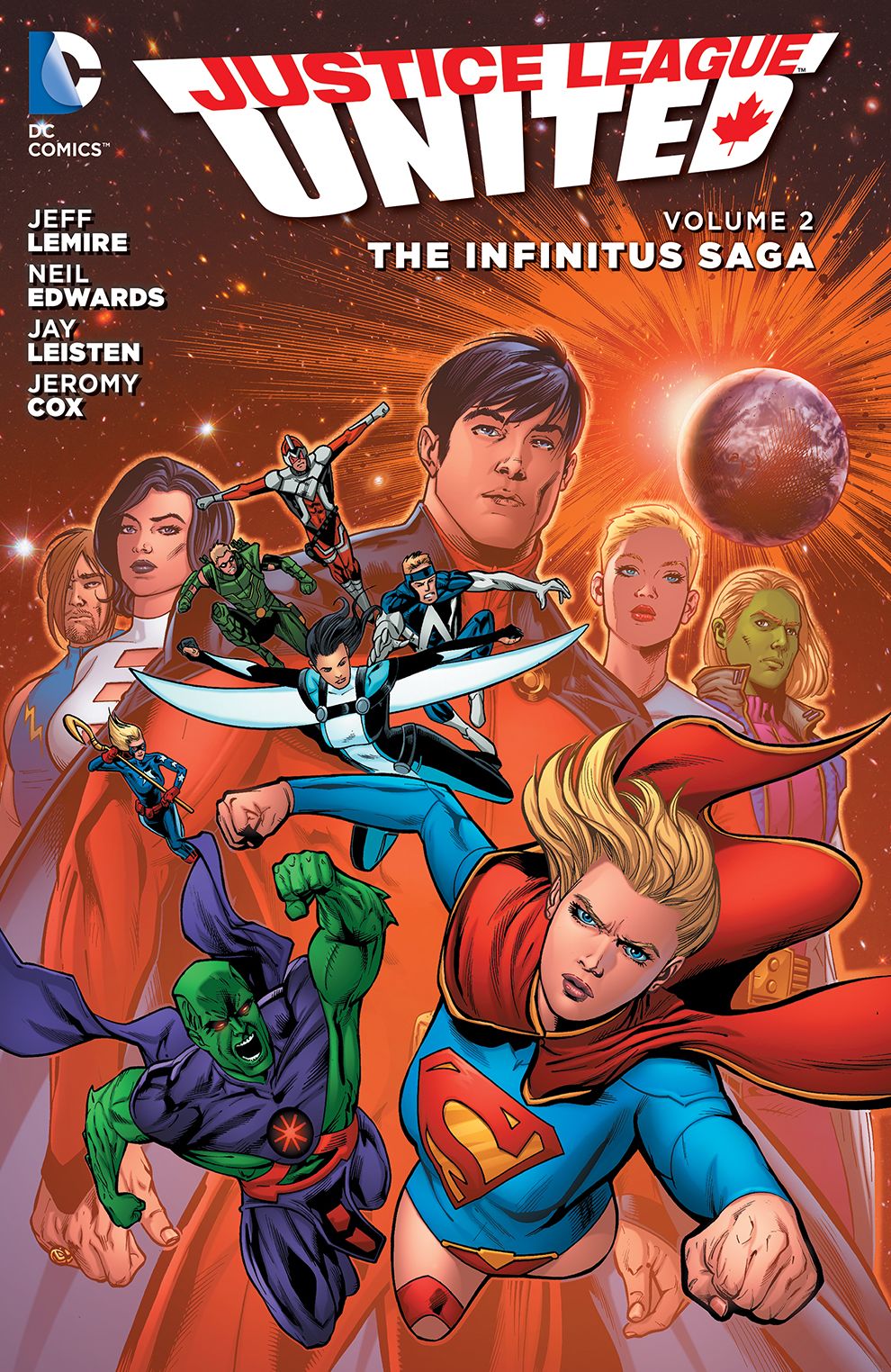 Justice League United Vol. 2: The Infinitus Saga (NOOK Comic with Zoom View)