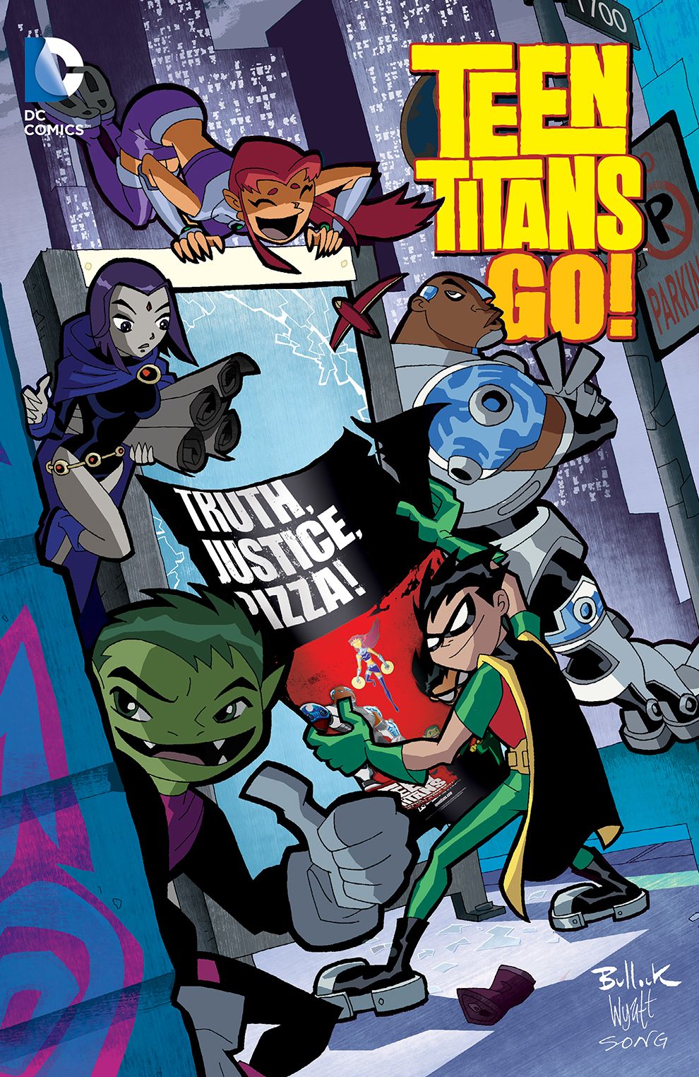 Teen Titans Go!: Truth, Justice, Pizza (NOOK Comic with Zoom View)