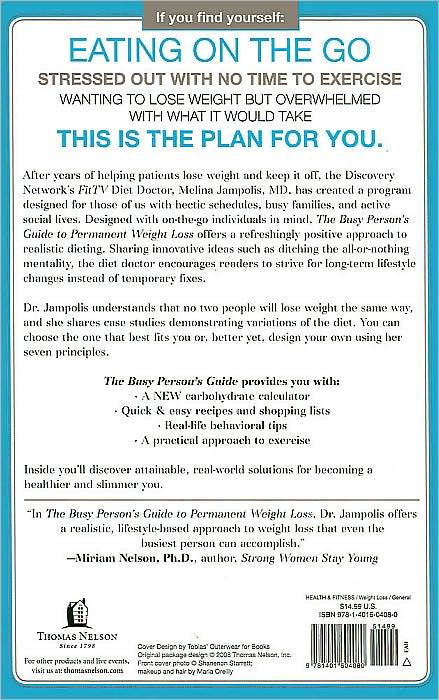 The Busy Person's Guide to Permanent Weight Loss