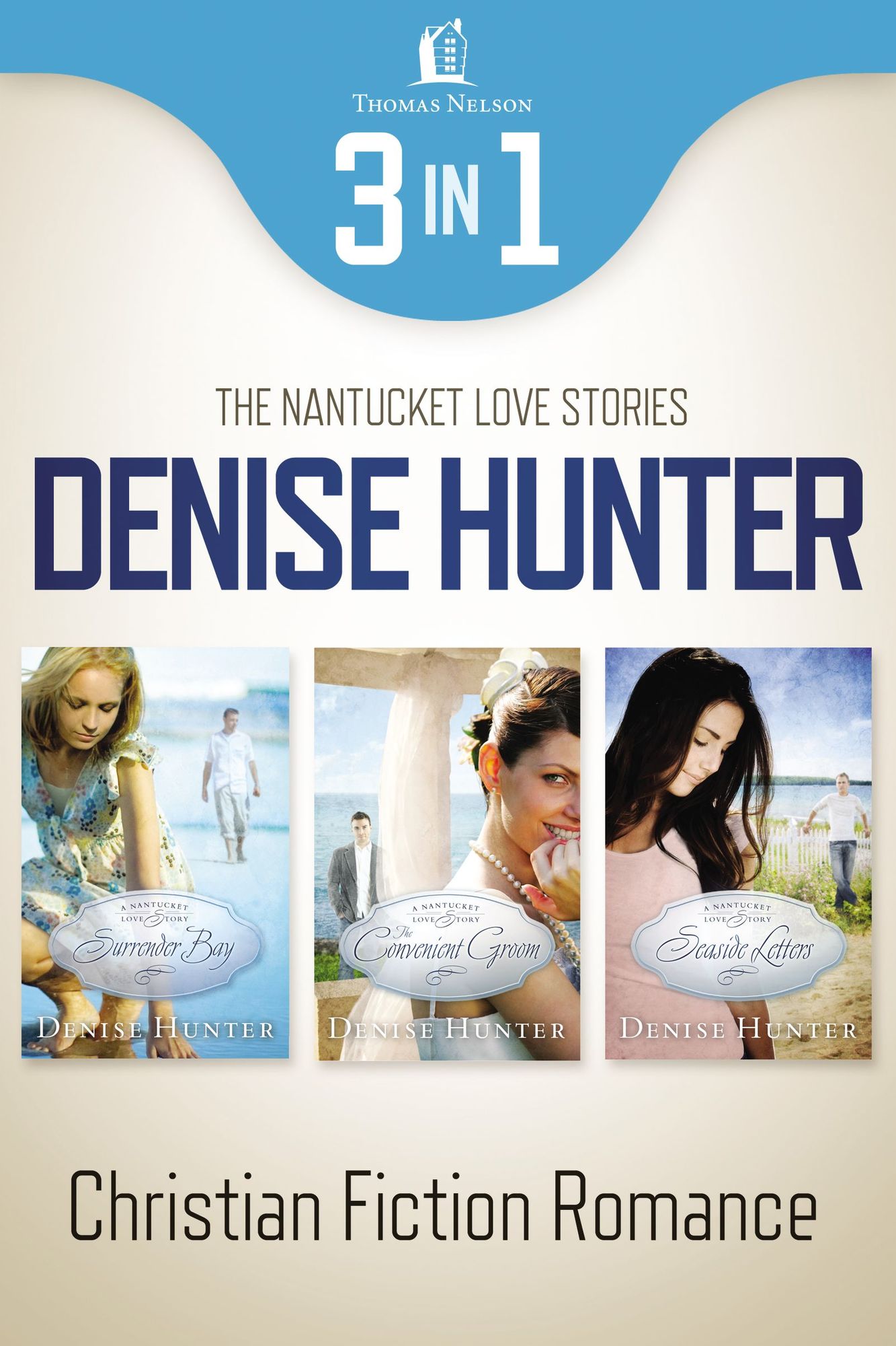 Nantucket Romance 3-in-1 Bundle: Surrender Bay, The Convenient Groom, Seaside Letters