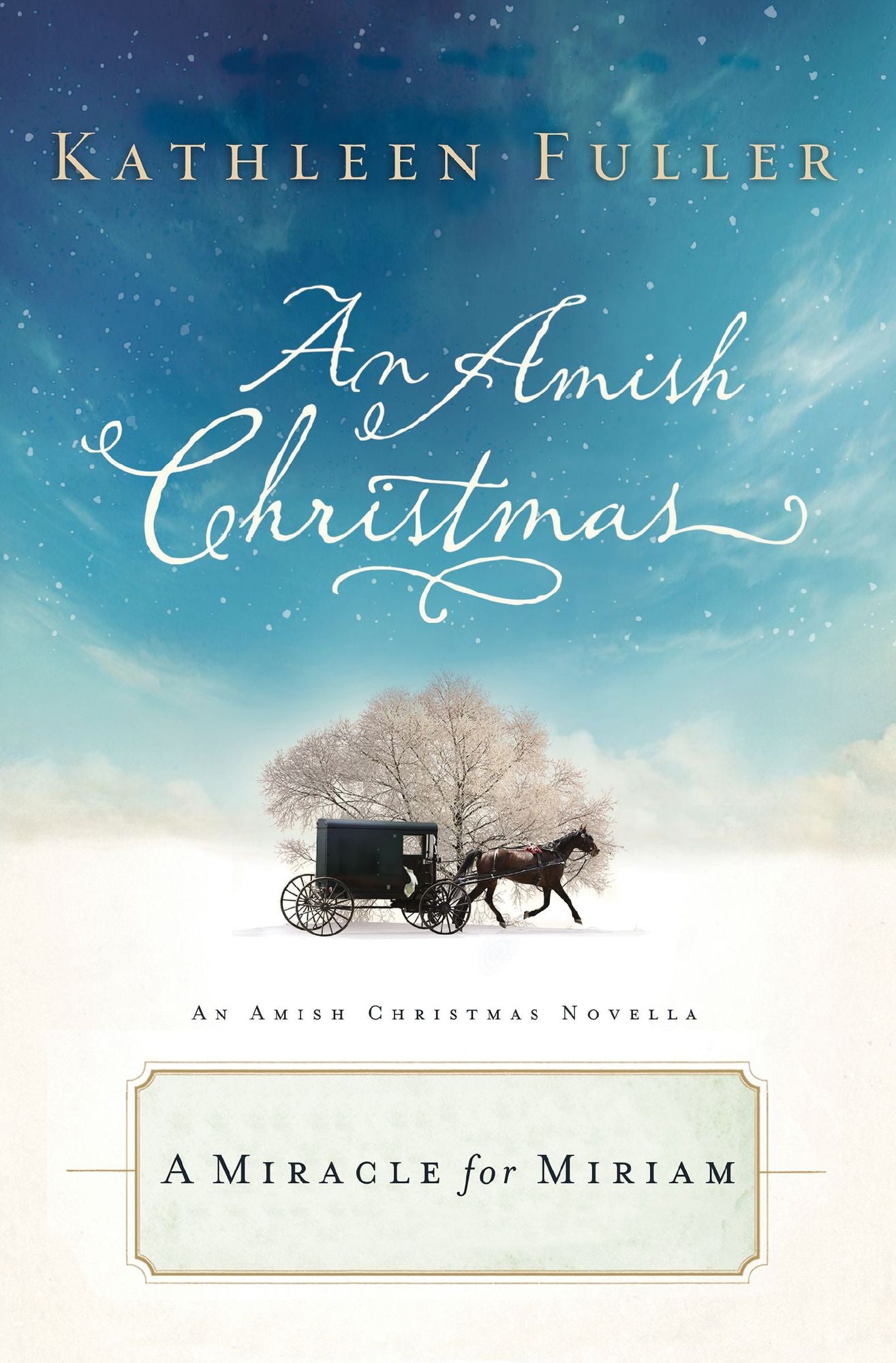 A Miracle for Miriam: An Amish Christmas Novella
