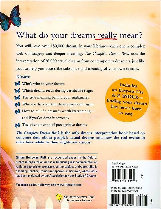 The Complete Dream Book: Discover What Your Dreams Reveal About You and Your Life
