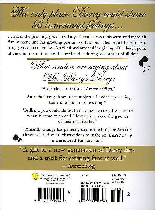 Mr. Darcy's Diary