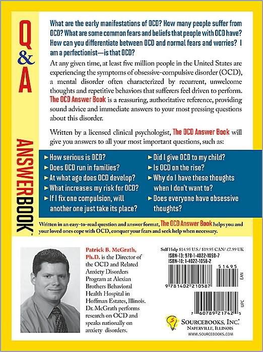 The OCD Answer Book: Professional Answer to More than 250 Top Questions about Obsessive-Compulsive Disorder (Answer Book Series)