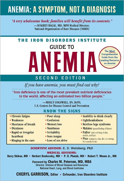 Iron Disorders Institute Guide to Anemia (PagePerfect NOOK Book)