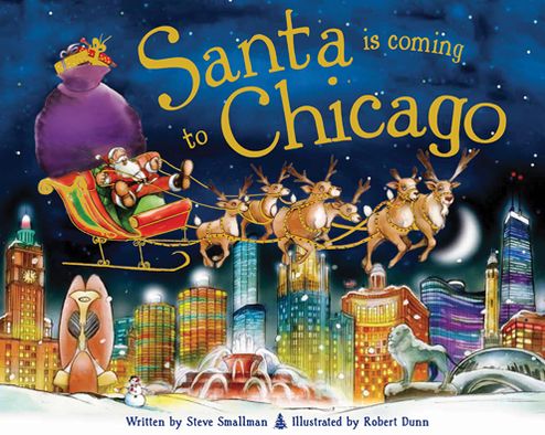 Santa Is Coming to Chicago (PagePerfect NOOK Book)