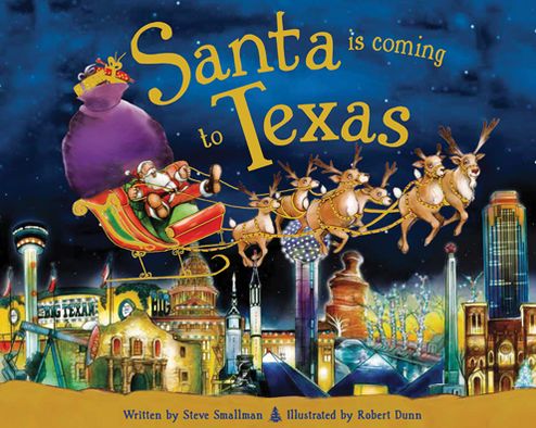 Santa Is Coming to Texas (PagePerfect NOOK Book)