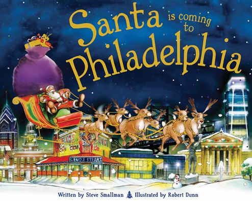 Santa Is Coming to Philadelphia (PagePerfect NOOK Book)