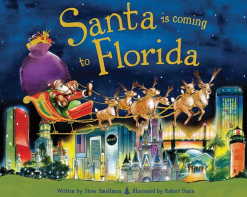 Santa Is Coming to Florida (PagePerfect NOOK Book)