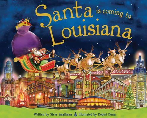 Santa Is Coming to Louisiana (PagePerfect NOOK Book)