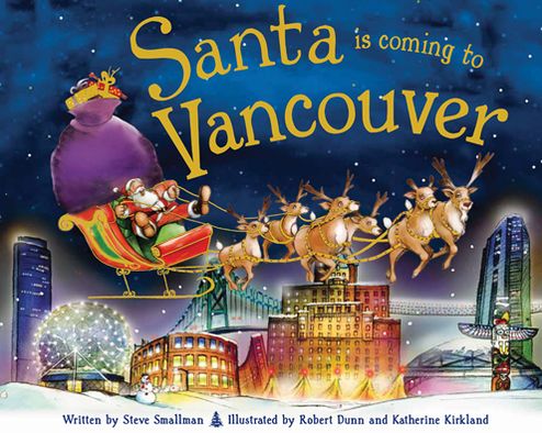 Santa Is Coming to Vancouver (PagePerfect NOOK Book)