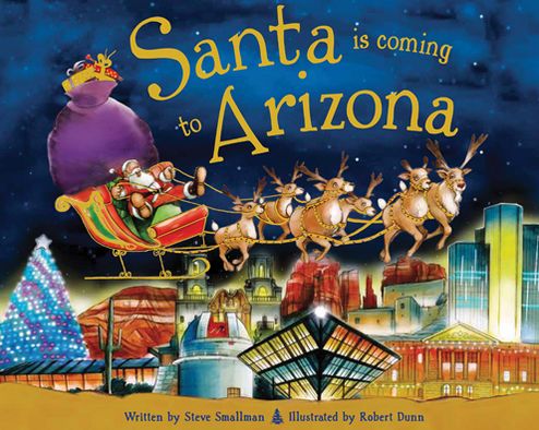Santa Is Coming to Arizona (PagePerfect NOOK Book)