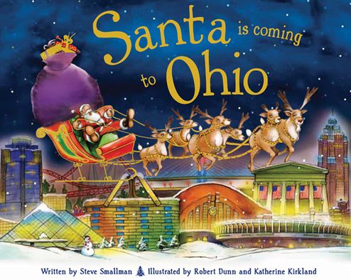 Santa Is Coming to Ohio (PagePerfect NOOK Book)